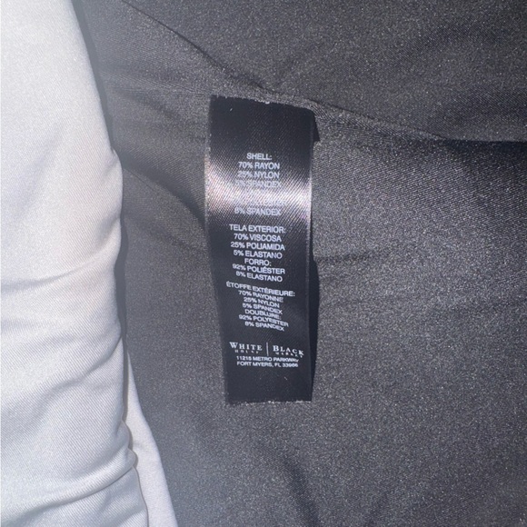 White House Black Market Colorblock Mini Dress - Black, White, Pink - Picture 11 of 11